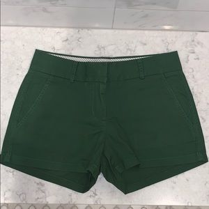 J.Crew Women’s Green Chino Shorts